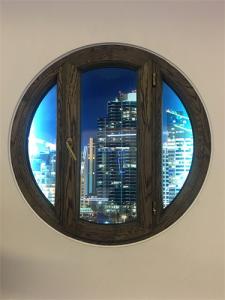China Passive Modern Thermally Broken Aluminum Windows Coated With Accessories factory