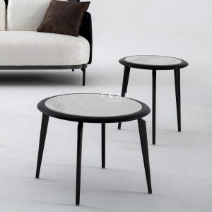 China Modern 3 Round Marble Coffee Table Set factory
