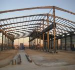 Q235 / Q345 Steel Structure Workshop Building Welded H Steel Beam Fire
