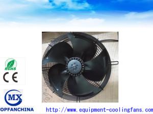 China 315mm Round Industrial AC Brushless Fan 220V - 380V / 12.4 Inch AC Fan factory
