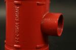 3 Ends Grooved Tee Fittings With Grooved End Connection Epoxy Painting