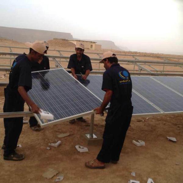 Three Phase 380v Solar Powered Irrigation System , 22kw Solar Water Well Pump