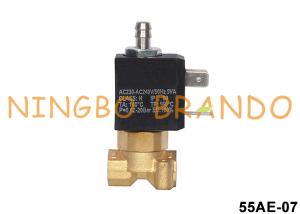 China 24V 110V 220V 3 Way Brass Solenoid Valve For Espresso Coffee Maker factory