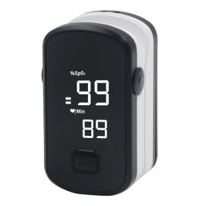 China CE Plastic Digital Fingertip Pulse Oximeter Removable Battery Power Supply factory