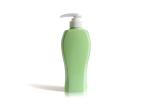 Green Plastic Lotion Pump Bottles , Eco 500ml Plastic Bottle With Pump Dispenser