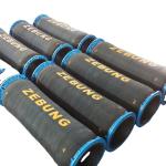 Water And Slurry Suction Hose , Delivery And Discharge Dredging Rubber Hose