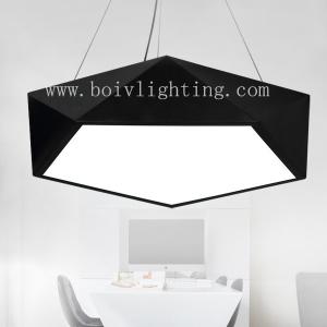 China Pendant Lightings And Chandelier Wite Iron Acrylic Modern Simple 34W LED Light factory