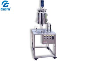 China Hand Pouring Type Lipstick Filling Machine 10L - 50L Volume With SUS304 Table factory