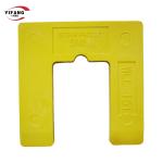 90x90 Stump Waterproofing Plastic Packers Window Horseshoe Packers Shim Plastic