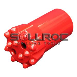China Thread T38 Diameter 76mm Top Hammer Button Bit , Borehole Drilling Tools factory