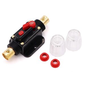 Audio Inline Circuit Breaker Reset Fuse 12V-24V DC