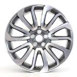 Aluminum Silver Land Rover Replica Wheels 20 inch rims 5x120 72.56