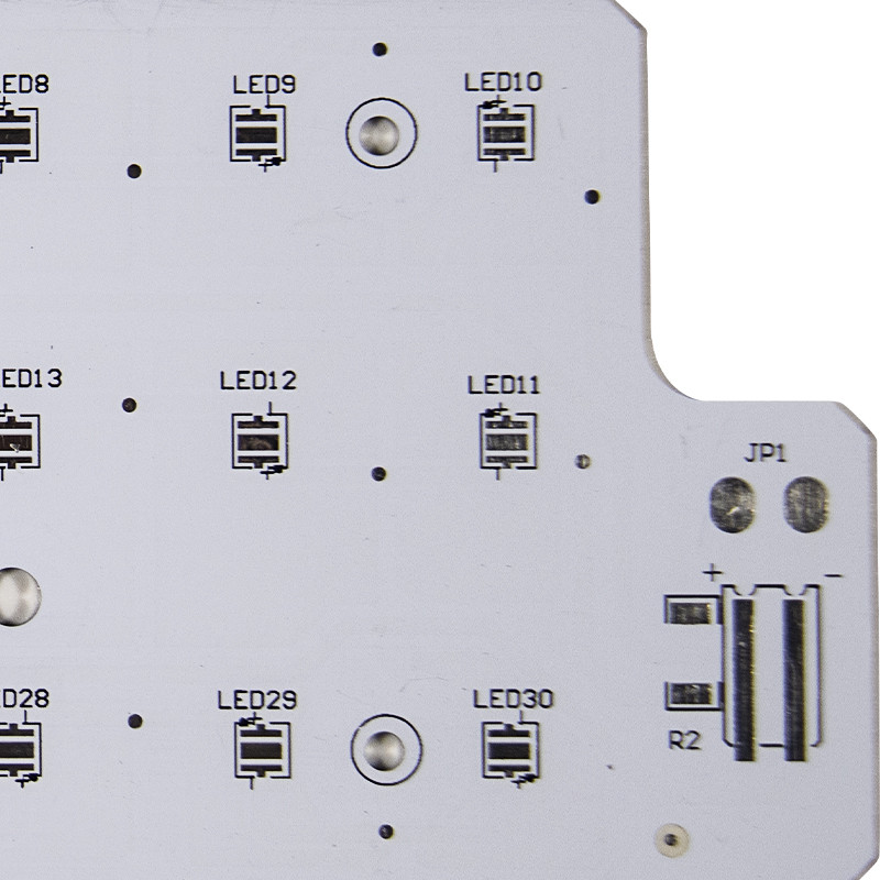 Led Lamp Pcb Single Sided Board 2 Layers High Intensity Aluminum Base Pcb