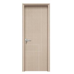 China Effective Heat And Sound Blocking WPC Hollow Doors For Comfortable Living factory