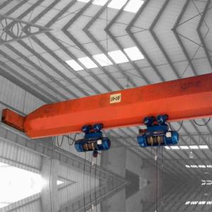 China 3 Ton electric Customizable travelling Single overhead bridge crane factory