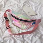 Fashion Laser Waist Bag Transparent All-Match Bag New Waist Bag Ins Women'S