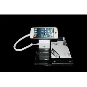 COMER security anti-theft locking devices Cell phone alarm stand with acrylic