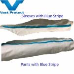 Easy to Wear White Breathable Anti-Static Disposable Microporous Coverall with