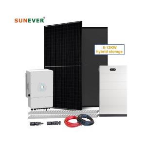 China 20kw 15kw 10kw 5kw Hybrid Solar Energy Storage System for Off Grid Energy Management factory