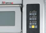 380v Double Layer Four Trays Baking Oven Stainless Steel for Hotel