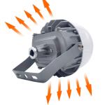 IP65 Industrial Explosion Proof Lighting Fixtures Anti Glare LED Platform Lights
