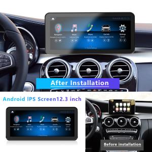 China Qualcomm 8 core 12.3&quot; Universial Car Navigation For Mercedes Benz 5.0 2015-2018 GLC factory