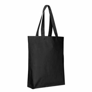 China Drawing Blank Black Gift Canvas Tote Bag Shopping Eco Friendly ODM factory