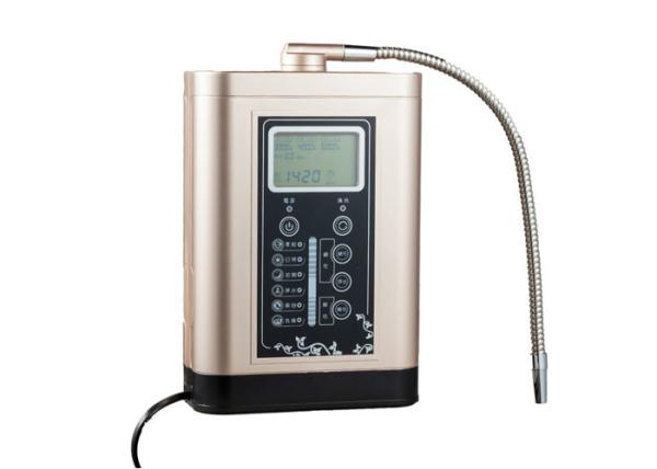 China 5 Ti Pt Plates Alkaline Water Ionizer 0.1-0.4MPa With Water Purification Filter factory