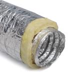 Aluminum Foil And Fiberglass Insulation insulated ducting For AC Insulated Duct