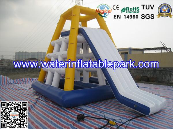 Commercial Inflatable Water Climbing Slide / Inflatable Water Tower Slide For