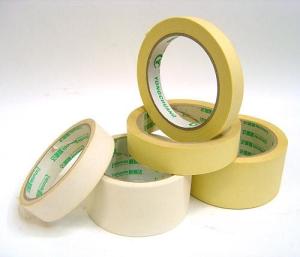 China Hot Melt Adhesive Crepe Paper Masking Tape Easy Tear And Peel Off factory