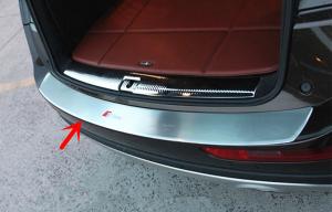 China Stainless Steel Decoration Door Sill Plates For Audi Q5 S-line Outer Back Door Sill factory