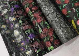 China Hand Printing Artificial Leather Fabric Normal Peeling Strength Quick Drying factory