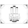 Buy cheap Straight Glass Water Pipe Turbine Percolator Smoking Bongs Honeycomb Pec Hookah from wholesalers