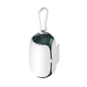 China OEM ODM White Dog Poop Bag Dispenser Adjustable Dog Poop Bag Holder factory