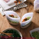 Reusable Sandwich Snack Bags New Generation Stand Up Zip Container For Soup And