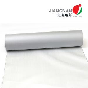 China 0.4mm PU Coated Fiberglass Fabric For Fire Curtain And Smoke Curtains factory