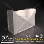 For Sale supermarket high quality checkout counter showcase