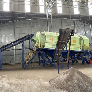 China Garbage Msw Processing Plant Waste Recycling Machine 20tpd Capacity on sale