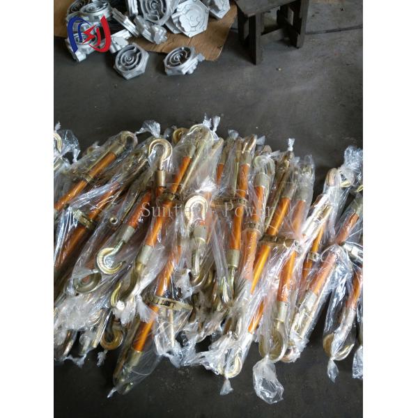 Dual Hook Aluminium Alloy Turnbuckle Power Transmission Line Stringing Tools