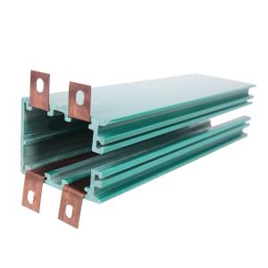 China Enclosed Overhead Rigid Conductor Rail System Crane Steel Power Rail factory