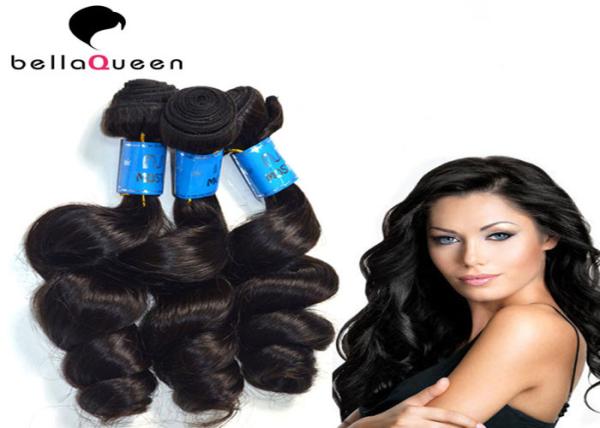 Raw Brazilian Loose Wave Double Weft Hair Extensions Unprocessed