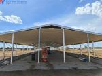 Modern Piggery House Steel Structure Metal Cattle Shed Customized Dimension