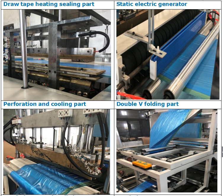 High-Speed LDPE HDPE Bag Making Machine with Inverter Motor#Biodegradable Plastic Garbage Bag Making Machine 380V 220V