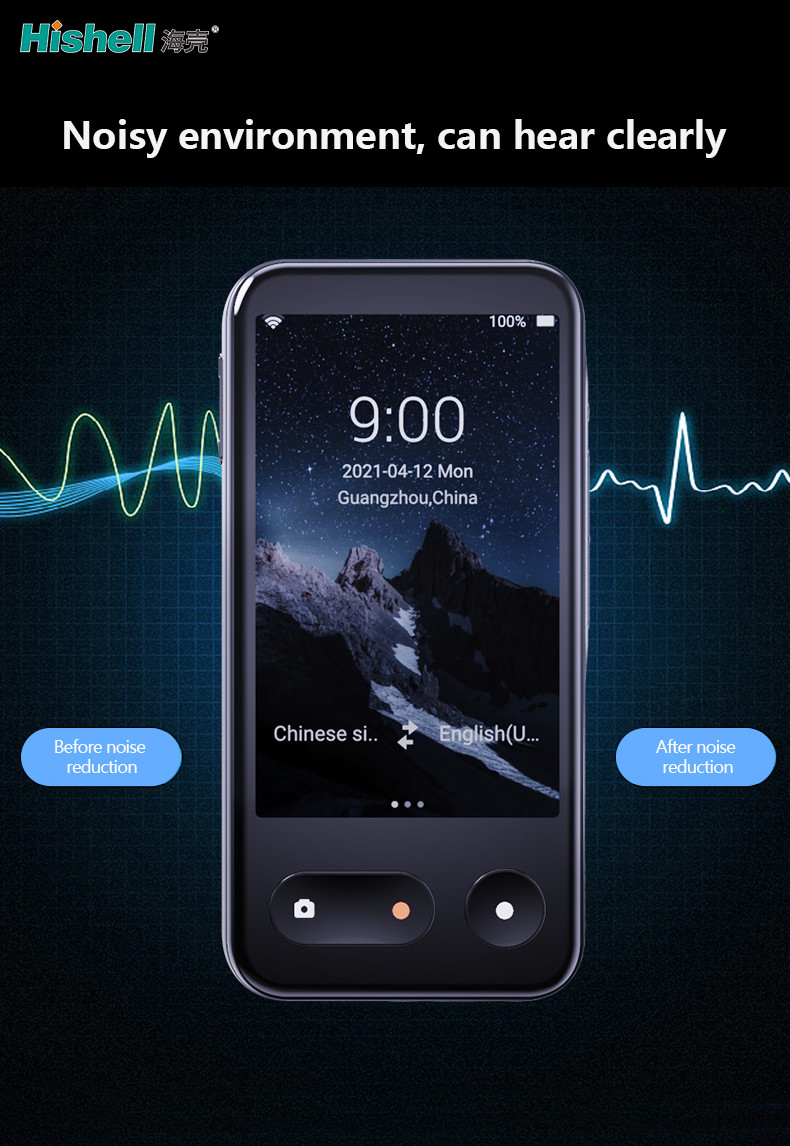 SIM AI Speech Voice Language Translators Multipurpose Handheld