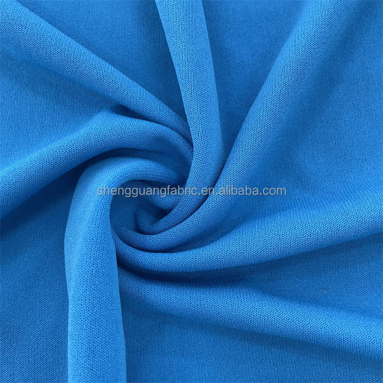 Custom 4 Way Stretch Soft Waterproof Single Jersey Elastic Tricot Fabric For Life Jacket