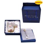 330ml 350ml Decorated Enamel Glass Cup BPA Free With Spoon