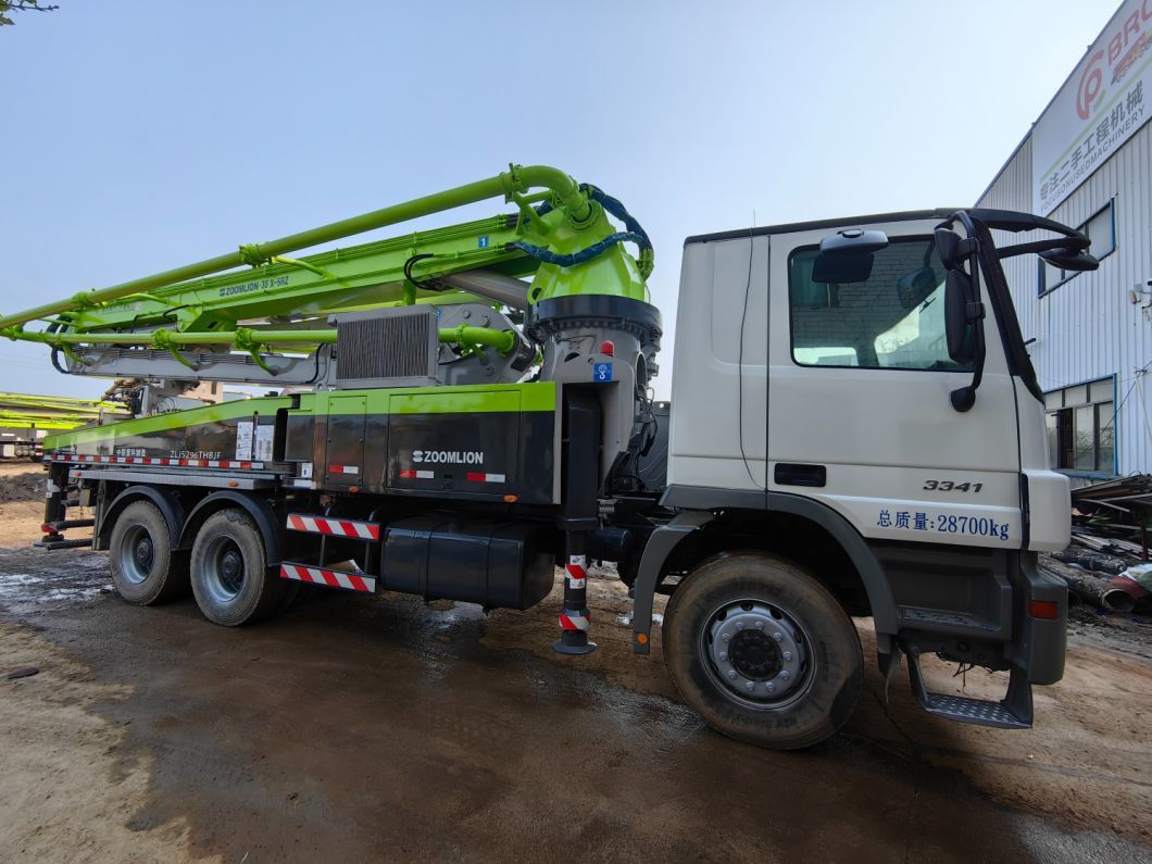 Renovated 2015 Zoomlion 38 Meter Concrete Pump on Mrecedes Benz Chassis Beton Pump