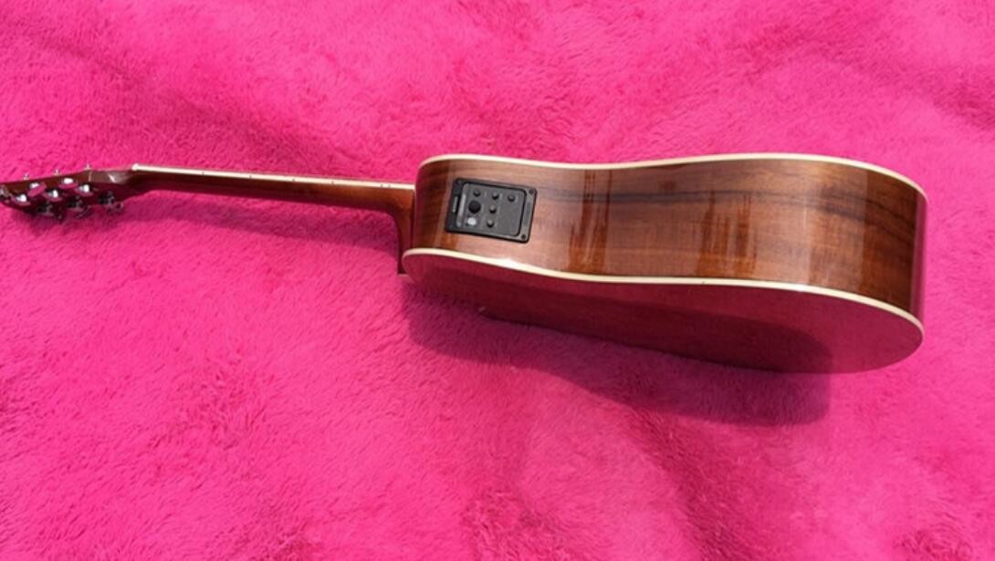 2018 new Chibson H-Bird acoustic guitar KOA body H-Bird electric acoustic guitar