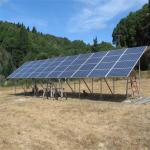 Turnkey Solar Panel Ground Mounting Systems Hot - Galvanized Steel 130mph Wind